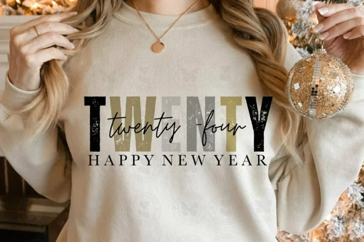 New Year's Eve 2024 Festive Sweatshirts: Embrace the Celebration in Style