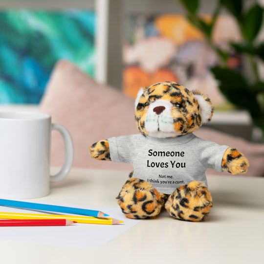Stuffed Animal with T-Shirt - Someone Loves You