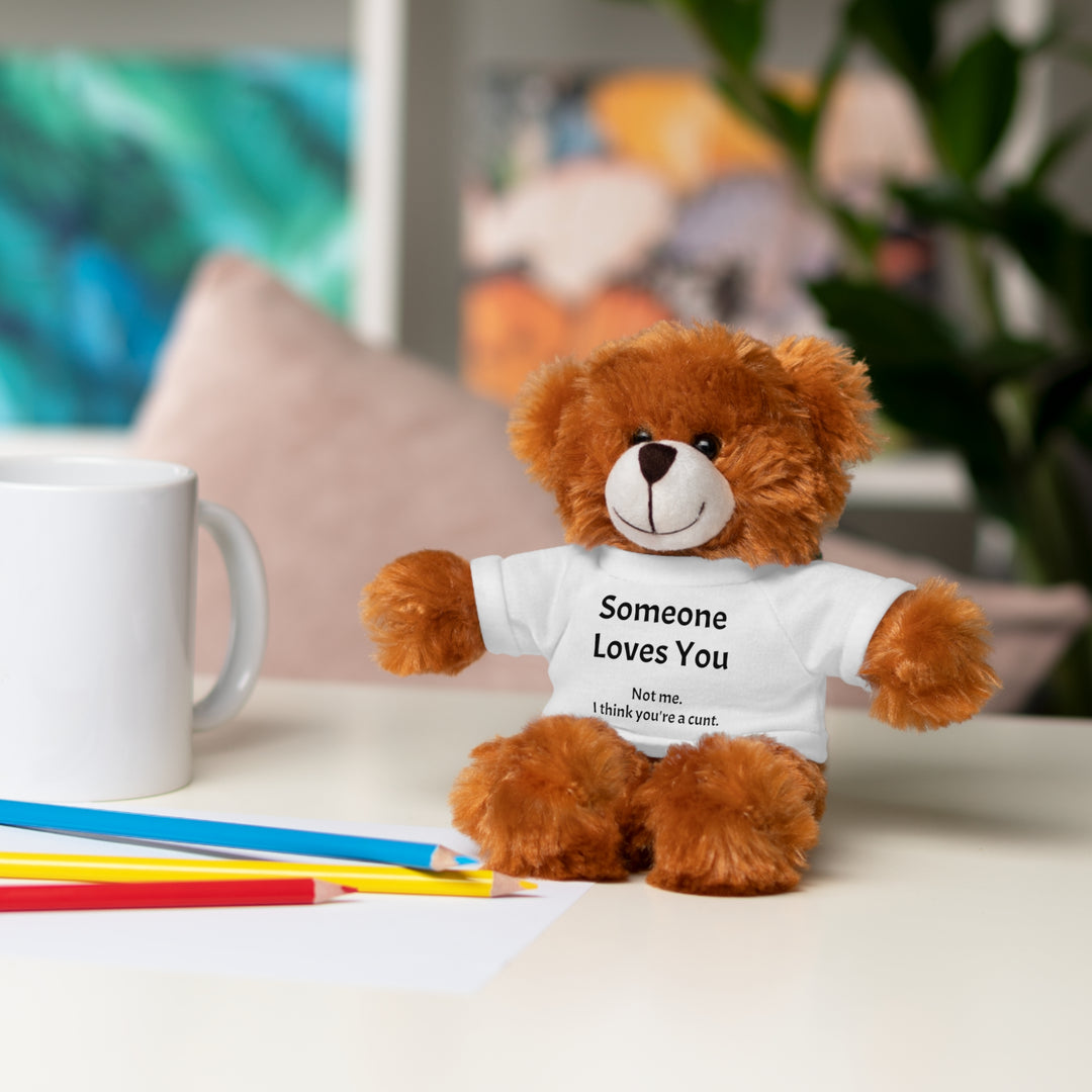 Stuffed Animal with T-Shirt - Someone Loves You