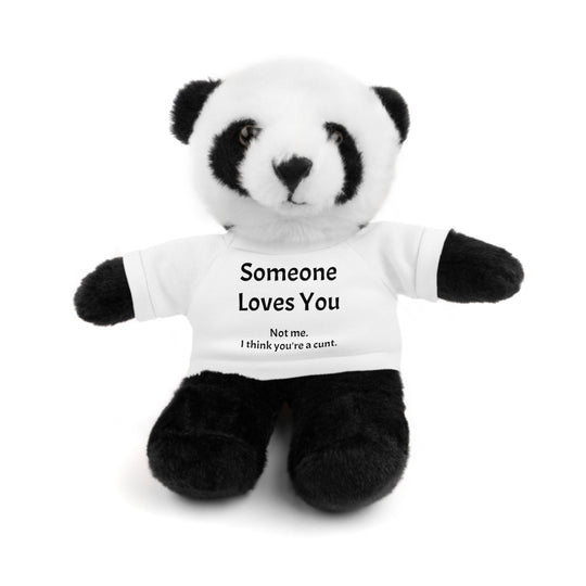 Stuffed Animal with T-Shirt - Someone Loves You