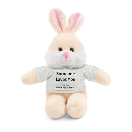 Stuffed Animal with T-Shirt - Someone Loves You
