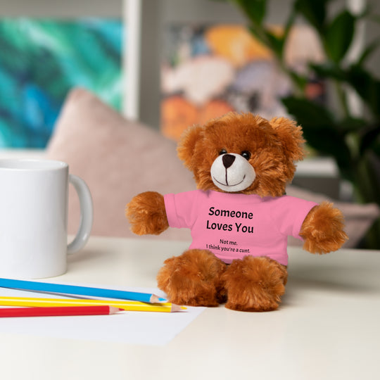 Stuffed Animal with T-Shirt - Someone Loves You