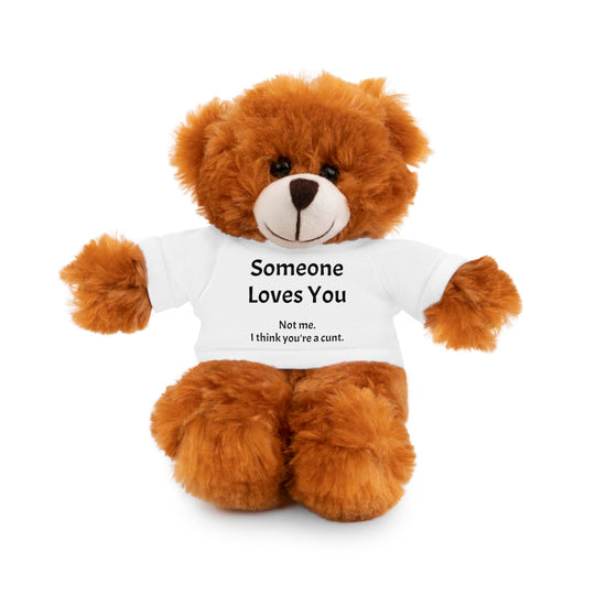 Stuffed Animal with T-Shirt - Someone Loves You