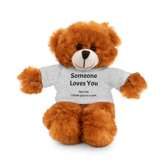 Stuffed Animal with T-Shirt - Someone Loves You