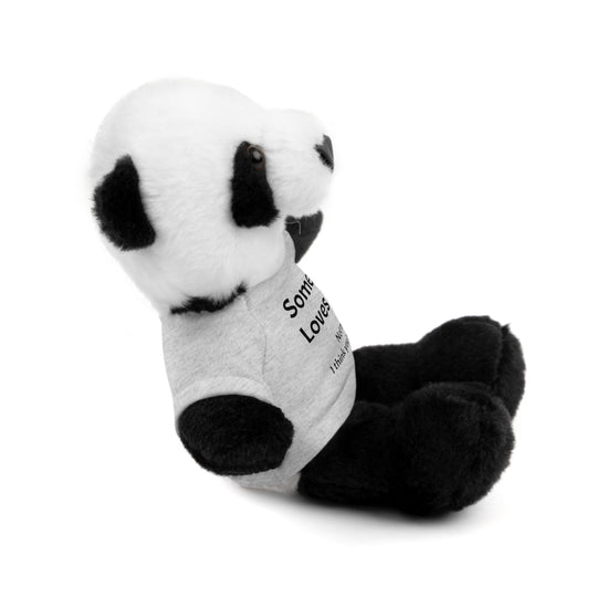 Stuffed Animal with T-Shirt - Someone Loves You