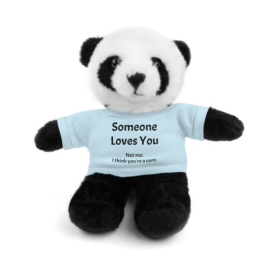 Stuffed Animal with T-Shirt - Someone Loves You
