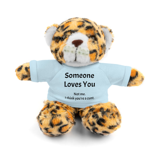 Stuffed Animal with T-Shirt - Someone Loves You