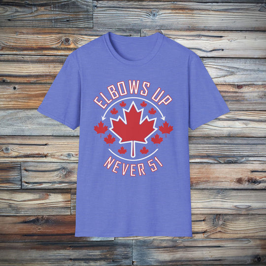 Elbows Up Never 51 Pro-Canada T-Shirt