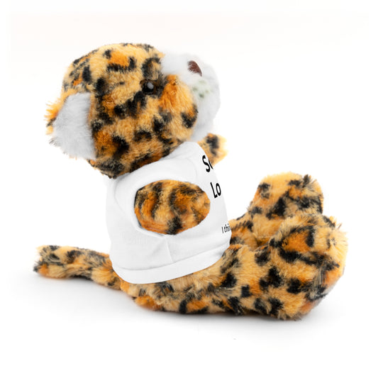 Stuffed Animal with T-Shirt - Someone Loves You