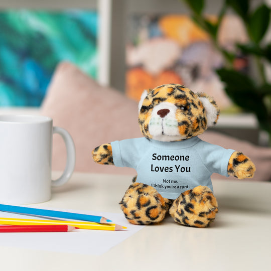 Stuffed Animal with T-Shirt - Someone Loves You