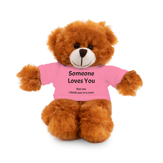 Stuffed Animal with T-Shirt - Someone Loves You