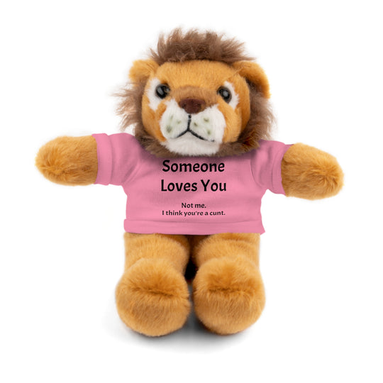 Stuffed Animal with T-Shirt - Someone Loves You