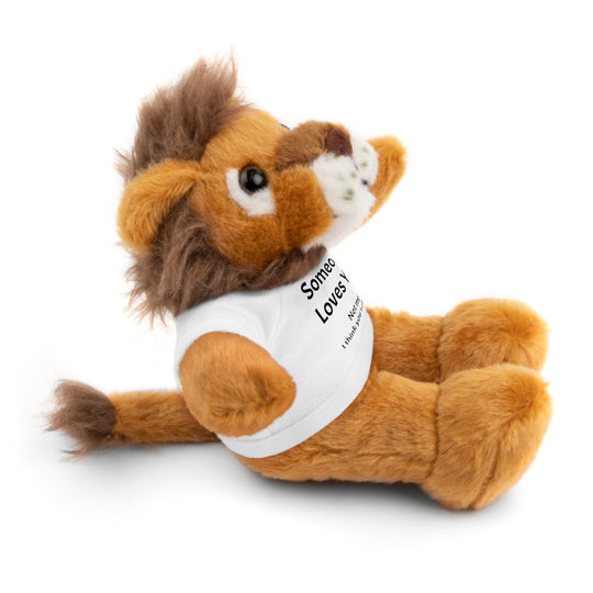Stuffed Animal with T-Shirt - Someone Loves You