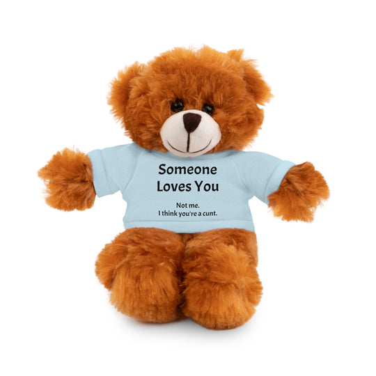Stuffed Animal with T-Shirt - Someone Loves You