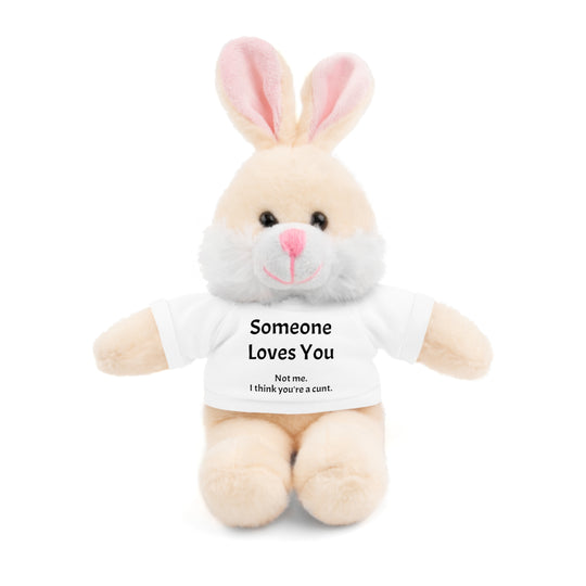 Stuffed Animal with T-Shirt - Someone Loves You