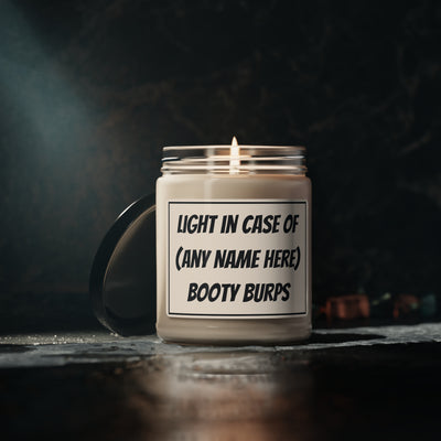 Funny Gift Candles - Light In Case of Booty Burps