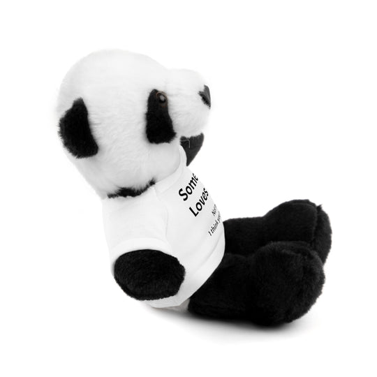 Stuffed Animal with T-Shirt - Someone Loves You