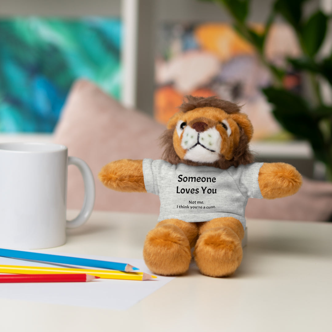 Stuffed Animal with T-Shirt - Someone Loves You