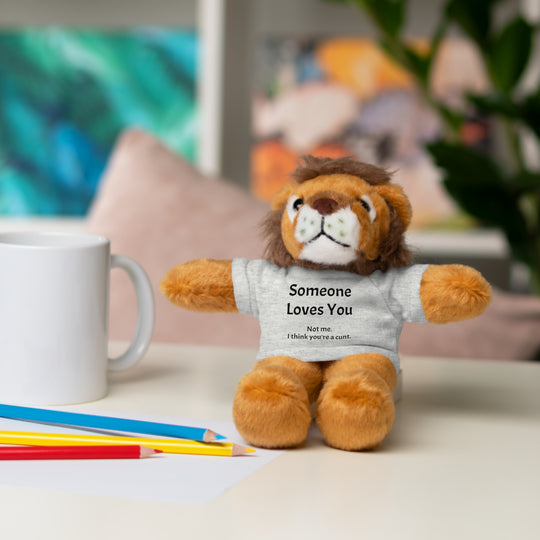 Stuffed Animal with T-Shirt - Someone Loves You