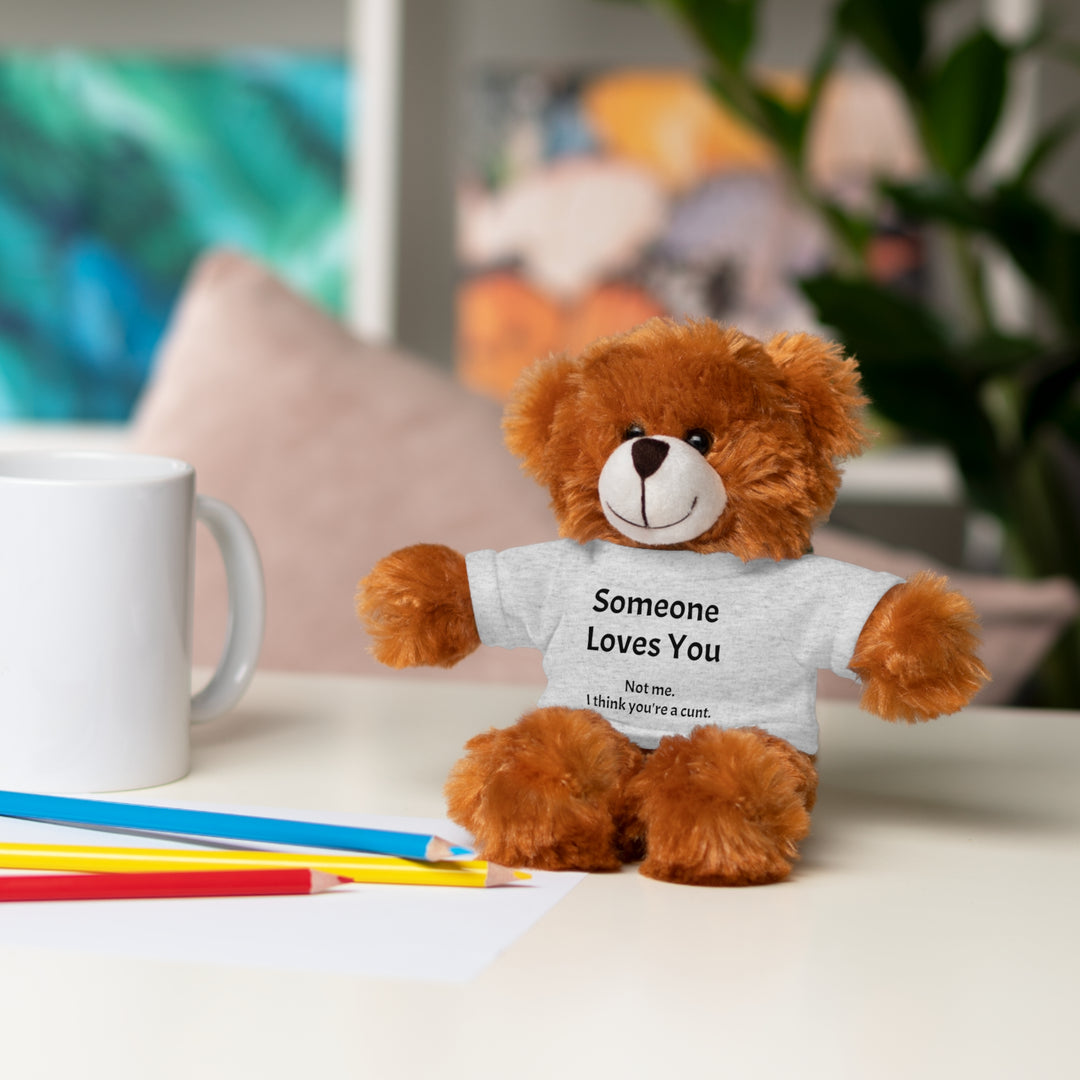 Stuffed Animal with T-Shirt - Someone Loves You