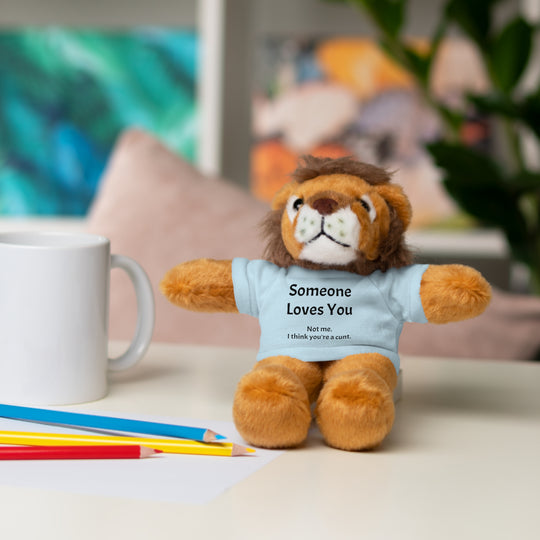 Stuffed Animal with T-Shirt - Someone Loves You