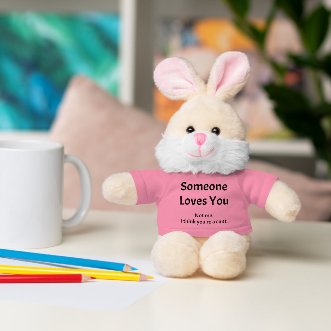 Stuffed Animal with T-Shirt - Someone Loves You