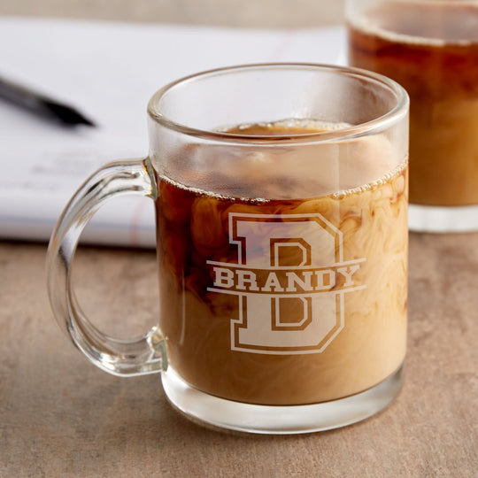 Custom Coffee Mug - Varsity Letter 12oz Coffee Mug