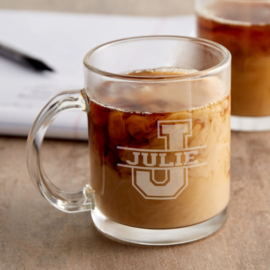 Custom Coffee Mug - Varsity Letter 12oz Coffee Mug