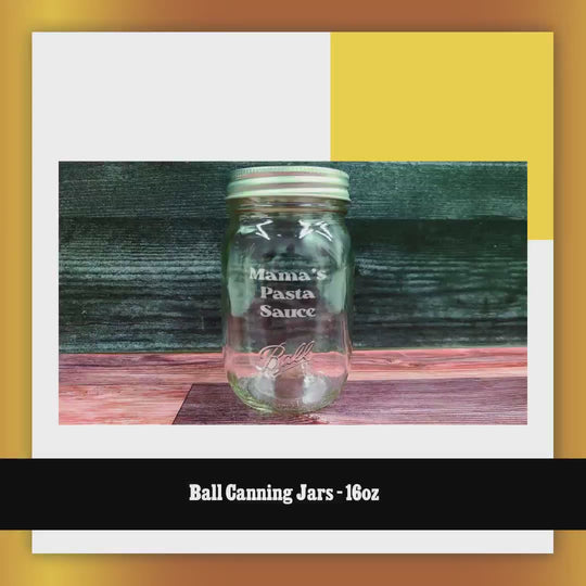 Ball Canning Jars - 16oz by@Outfy