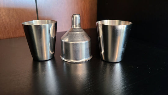 Conjunto de matraz personalizado - Regalo de matraz personalizado con nombre, inicial, edad.