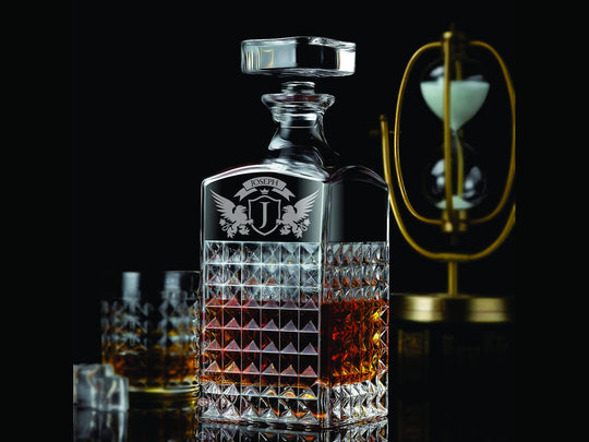 Decantador de whisky personalizado - 34 oz