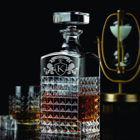 Decantador de whisky personalizado - 34 oz