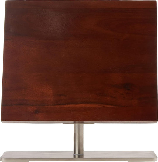 Bloc de couteaux en bois gravé sur mesure, Mercer Culinary Grand Acacia