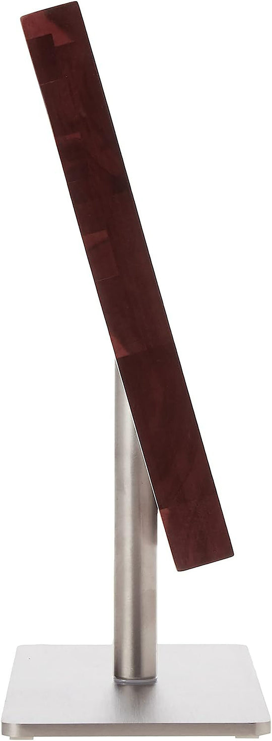 Bloc de couteaux en bois gravé sur mesure, Mercer Culinary Grand Acacia