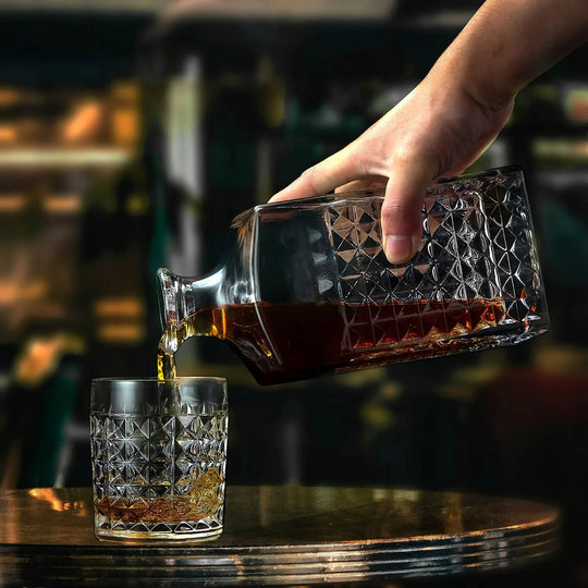 Verres pour carafe à whisky