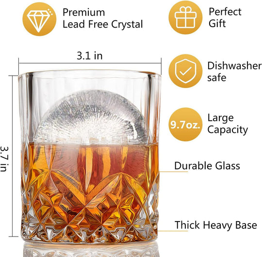 Verres pour carafe à whisky