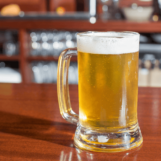 American Flag Skull Beer Mug
