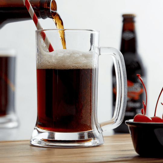 American Flag Skull Beer Mug