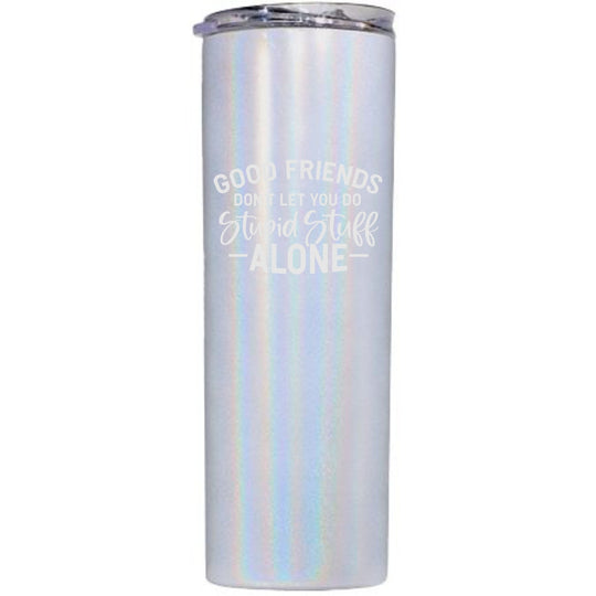 Best Friend Gift - 20oz Sparkle Tumbler with Straw, Lid