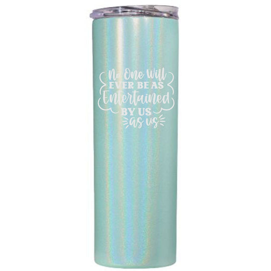 Best Friend Gift - 20oz Sparkle Tumbler with Straw, Lid