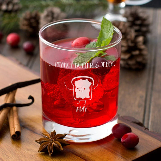 Best Friends 11oz Rocks Glass - We Go Together