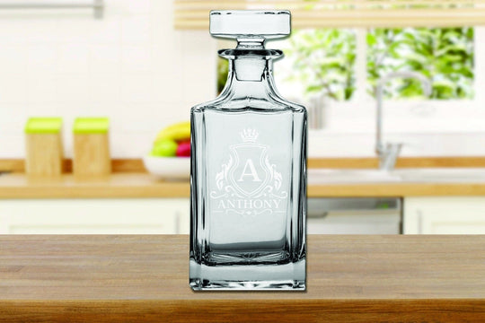 Birthday Gifts for Men - Whiskey Decanter Personalized