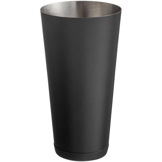 Boston Cocktail Shaker - 18oz or 28oz Matte Black Half Size Cocktail Shaker Tin Laser Engraved with Name or Logo