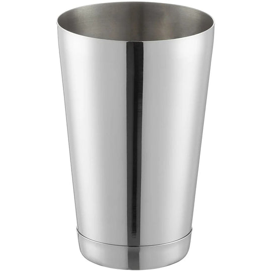 Boston Cocktail Shaker - 18oz or 28oz Stainless Silver Half Size Cocktail Shaker Tin Laser Engraved with Name or Logo