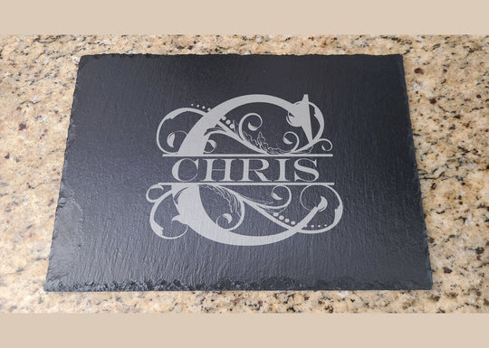 Charcuterie Board Personalized Slate Serving Tray