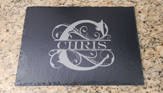 Charcuterie Board Personalized Slate Serving Tray