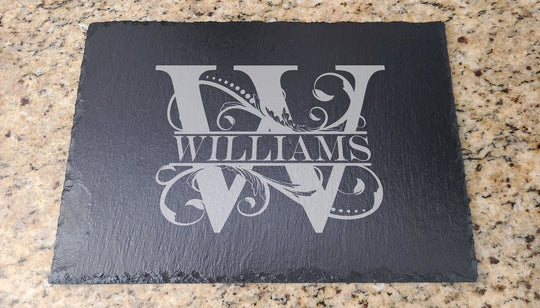 Charcuterie Board Personalized Slate Serving Tray