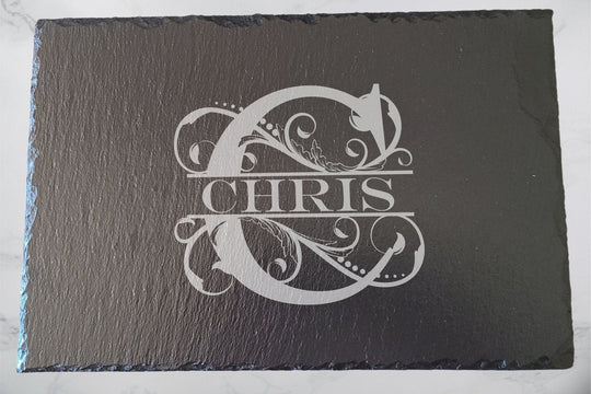 Charcuterie Board Personalized Slate Serving Tray