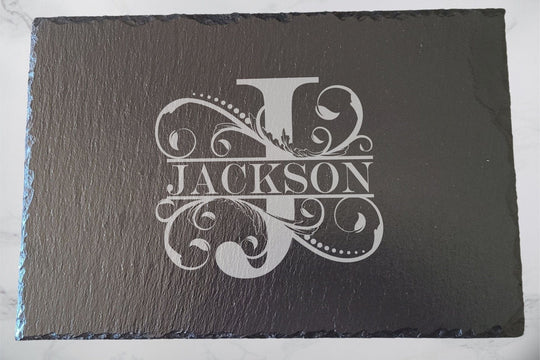 Charcuterie Board Personalized Slate Serving Tray