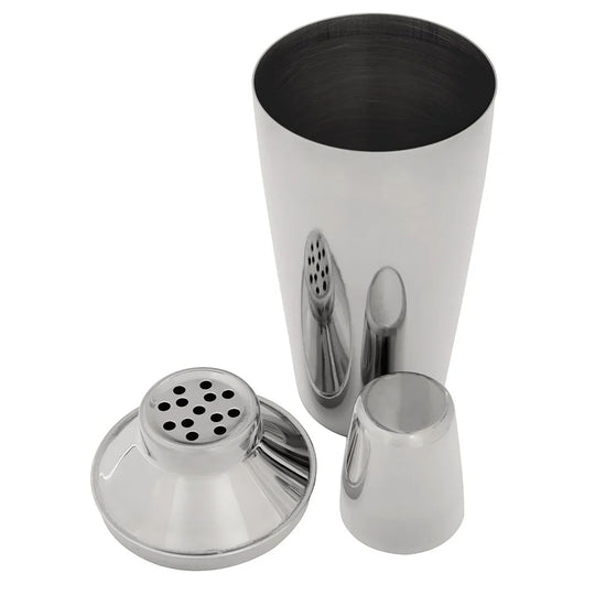 Cobbler Cocktail Shaker Tin - 16oz or 28oz Stainless Silver Cobbler Cocktail Shaker Tin Laser Engraved with Name or Logo